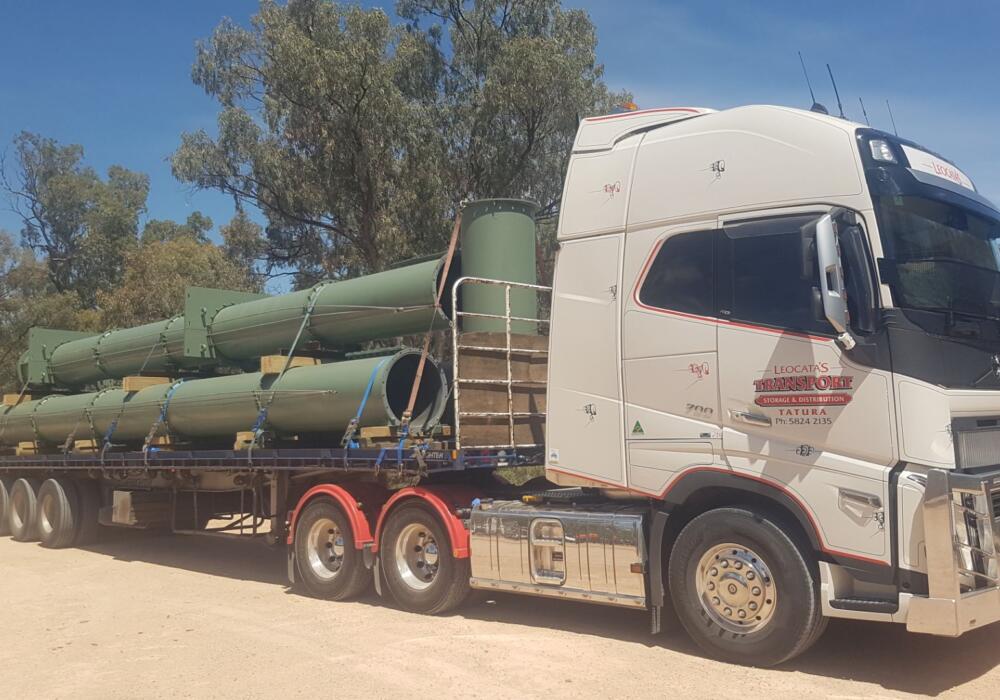 Extendable trailer transport For GMW