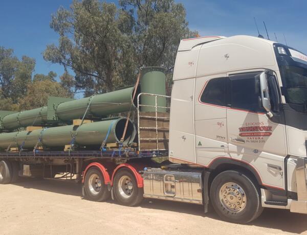 Extendable trailer transport For GMW